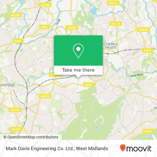 Mark Davis Engineering Co. Ltd. map