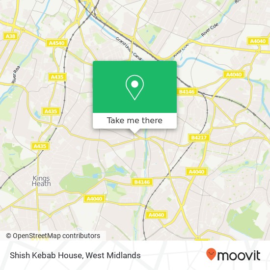 Shish Kebab House map