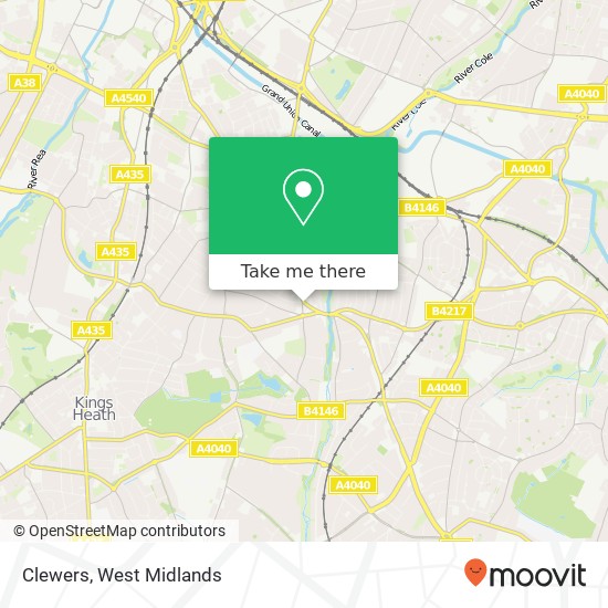 Clewers map