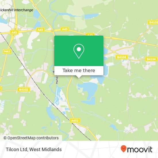 Tilcon Ltd map
