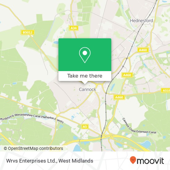 Wrvs Enterprises Ltd. map