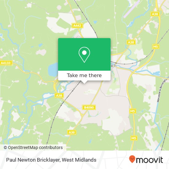 Paul Newton Bricklayer map