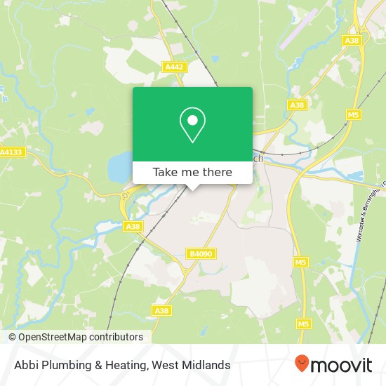 Abbi Plumbing & Heating map