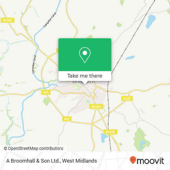 A Broomhall & Son Ltd. map