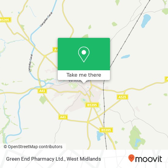 Green End Pharmacy Ltd. map