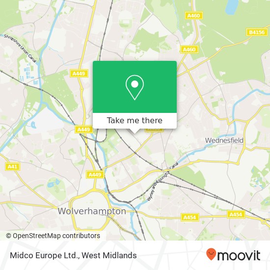 Midco Europe Ltd. map