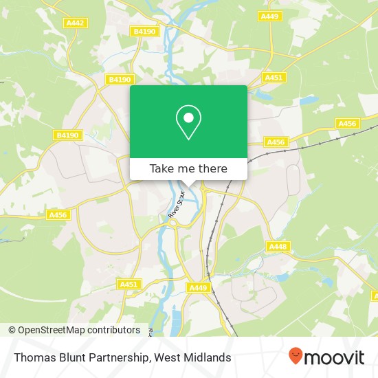 Thomas Blunt Partnership map