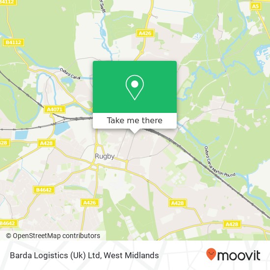 Barda Logistics (Uk) Ltd map