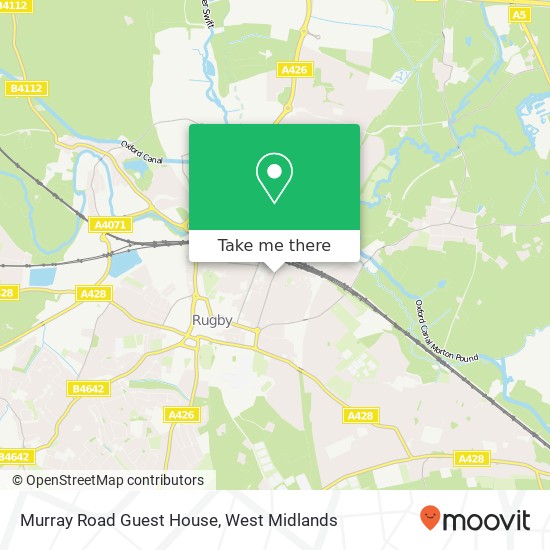 Murray Road Guest House map