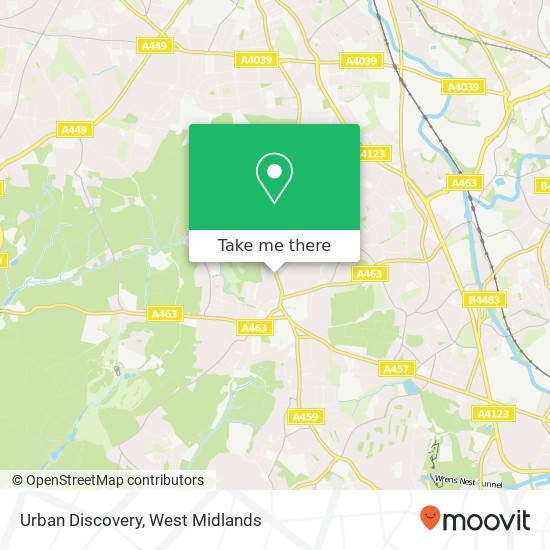 Urban Discovery map