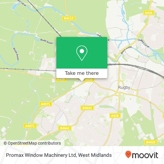 Promax Window Machinery Ltd map