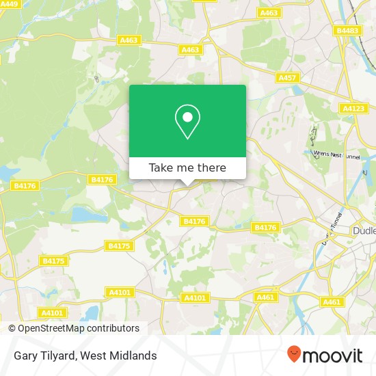 Gary Tilyard map