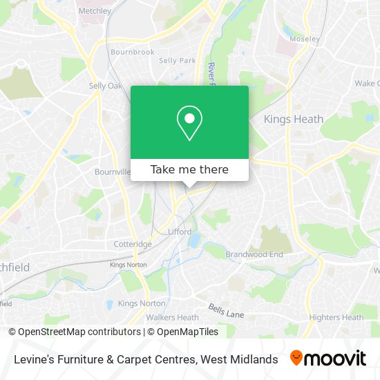 Levine's Furniture & Carpet Centres map