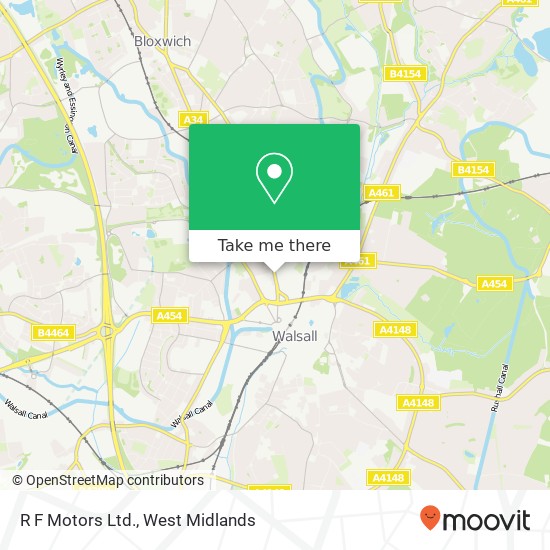 R F Motors Ltd. map