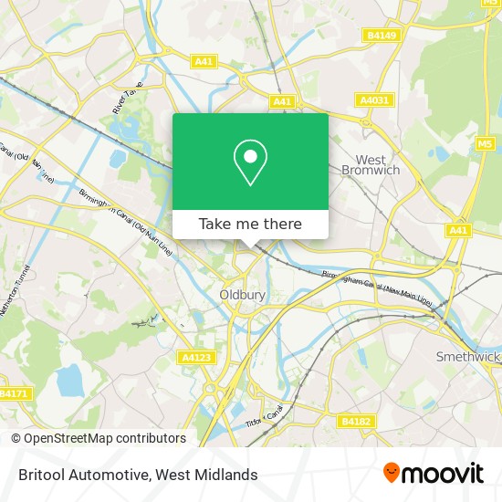 Britool Automotive map