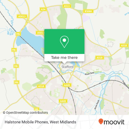 Halstone Mobile Phones map