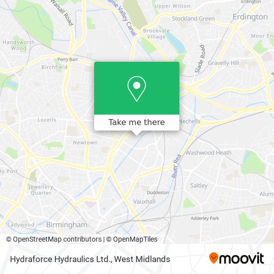 Hydraforce Hydraulics Ltd. map