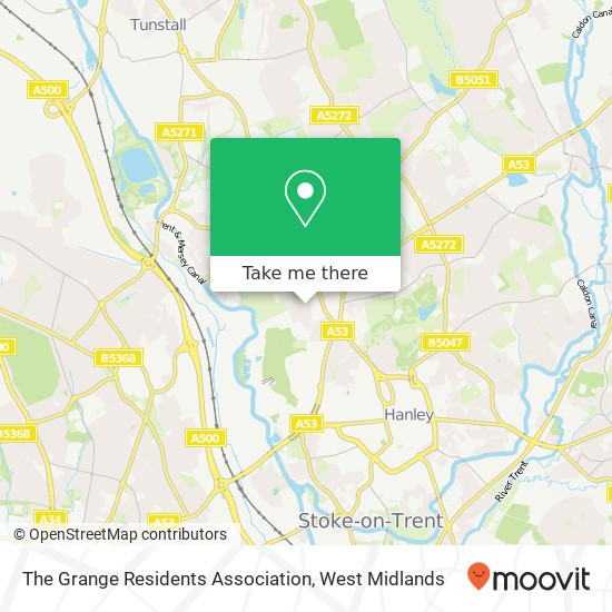 The Grange Residents Association map