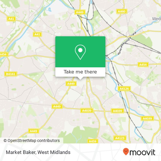 Market Baker map