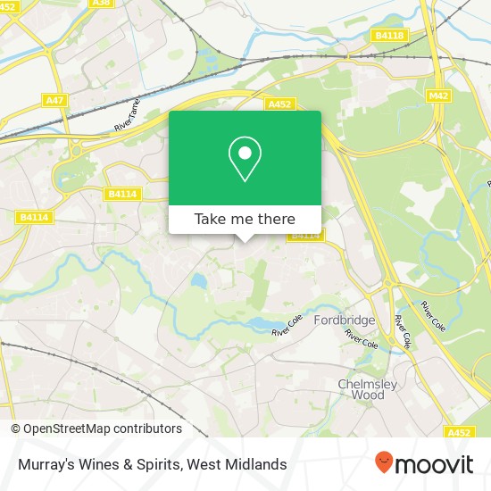 Murray's Wines & Spirits map