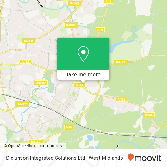 Dickinson Integrated Solutions Ltd. map