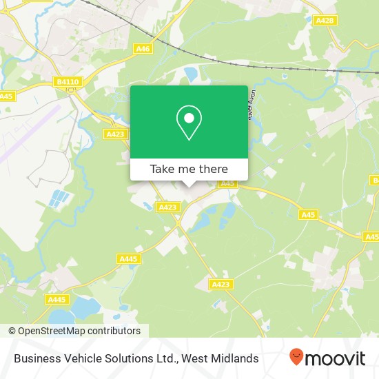 Business Vehicle Solutions Ltd. map