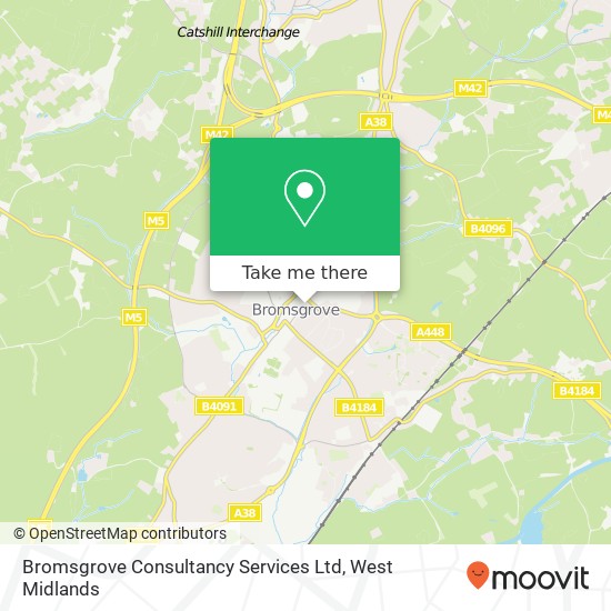 Bromsgrove Consultancy Services Ltd map