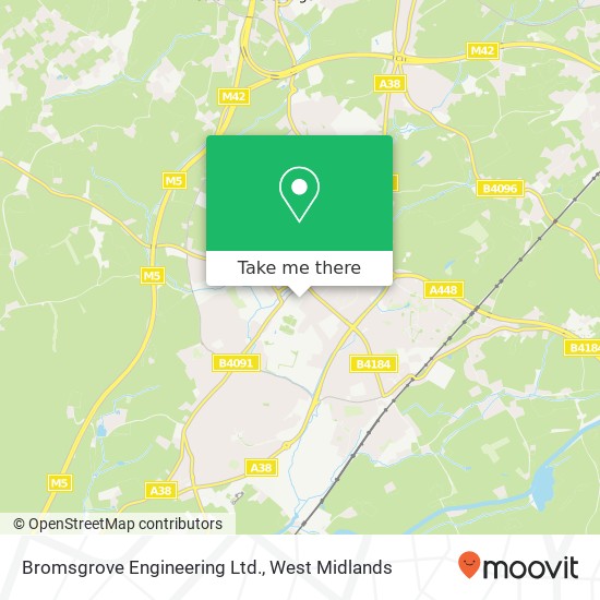 Bromsgrove Engineering Ltd. map