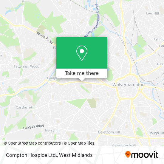Compton Hospice Ltd. map