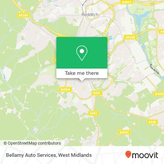 Bellamy Auto Services map