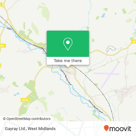 Gayray Ltd. map
