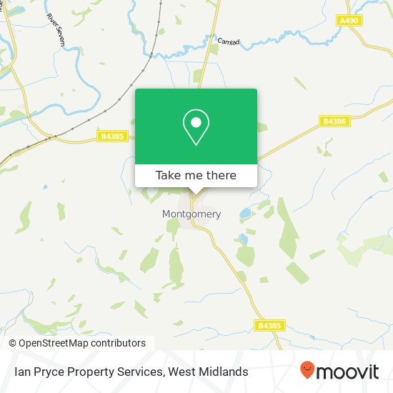 Ian Pryce Property Services map