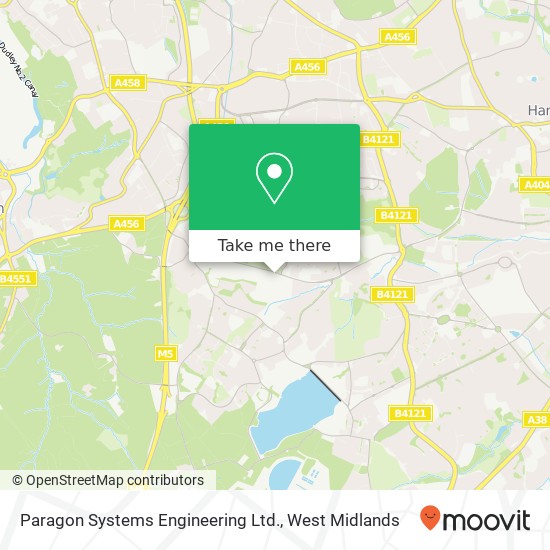 Paragon Systems Engineering Ltd. map