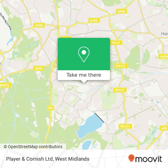 Player & Cornish Ltd map