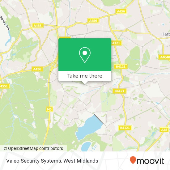 Valeo Security Systems map