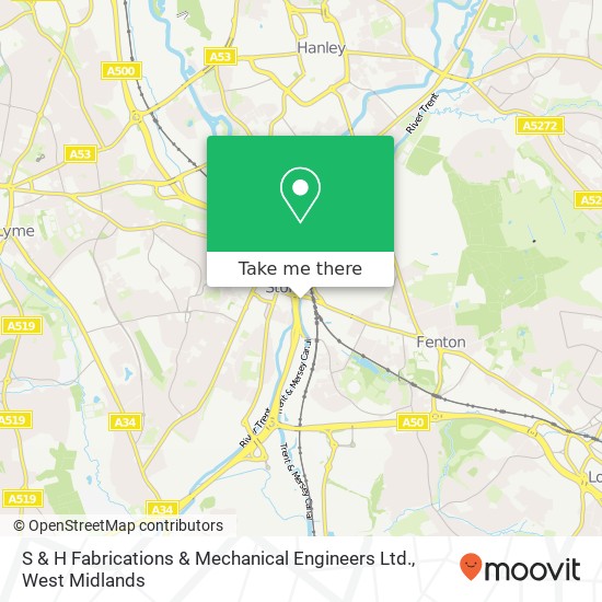 S & H Fabrications & Mechanical Engineers Ltd. map