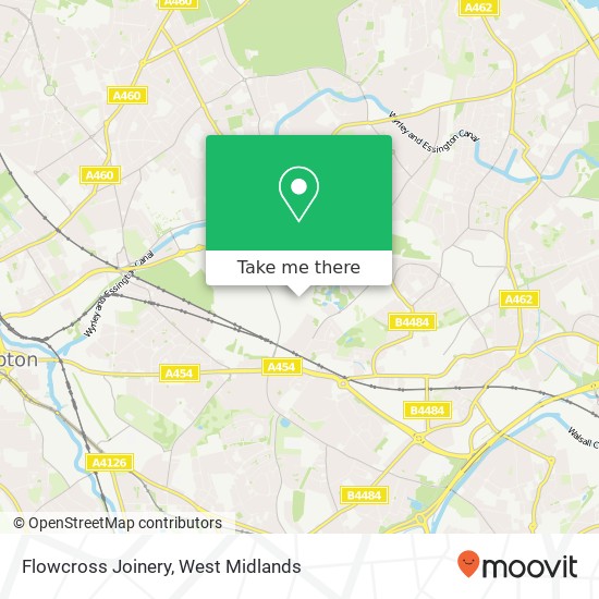 Flowcross Joinery map