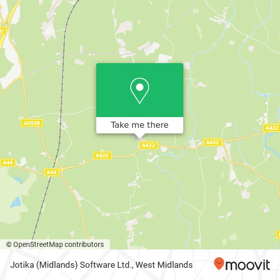Jotika (Midlands) Software Ltd. map