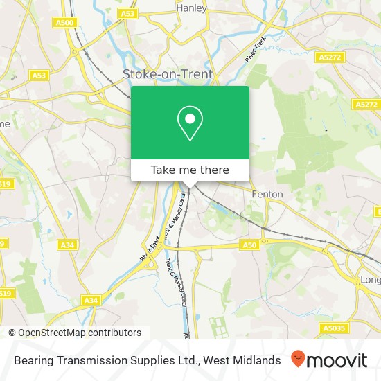 Bearing Transmission Supplies Ltd. map