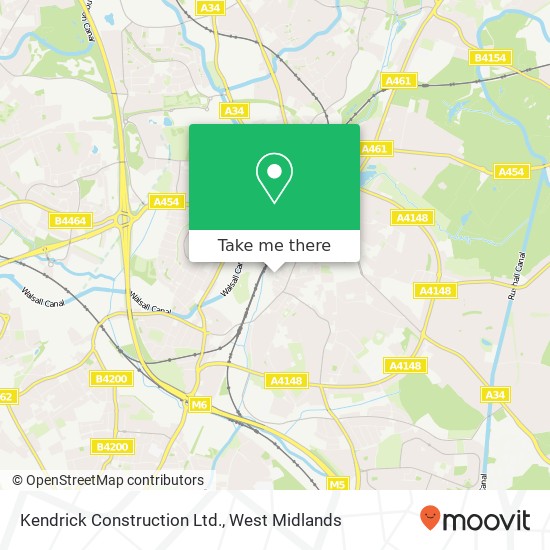Kendrick Construction Ltd. map