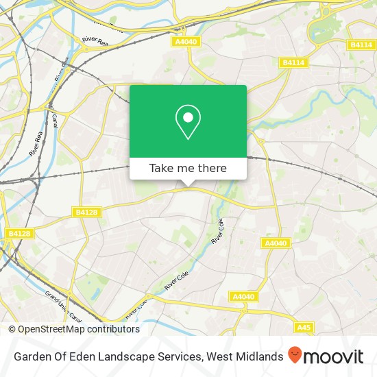 Garden Of Eden Landscape Services map