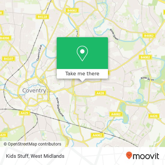 Kids Stuff map