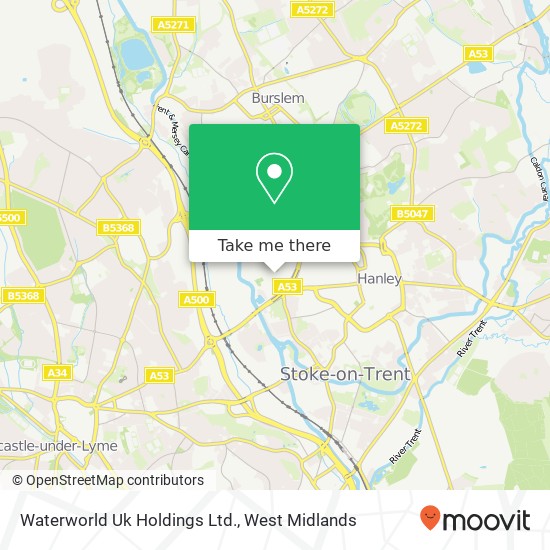 Waterworld Uk Holdings Ltd. map