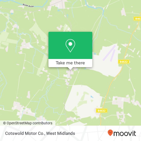 Cotswold Motor Co. map