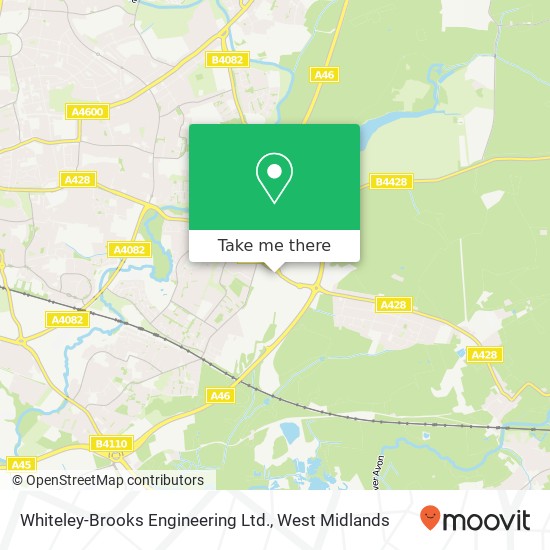 Whiteley-Brooks Engineering Ltd. map