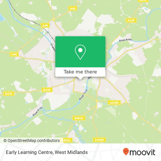 Early Learning Centre map