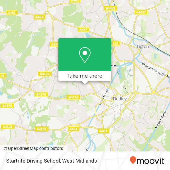 Startrite Driving School map
