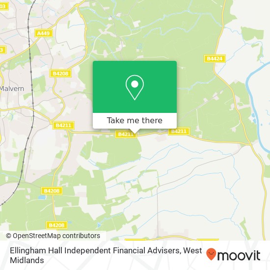 Ellingham Hall Independent Financial Advisers map