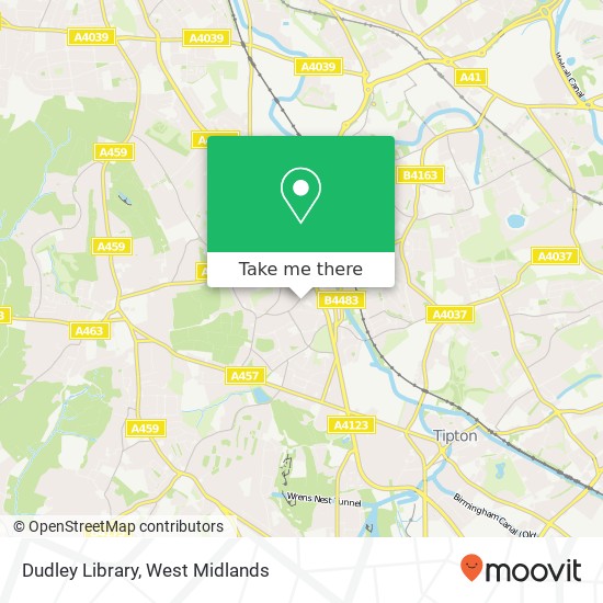 Dudley Library map