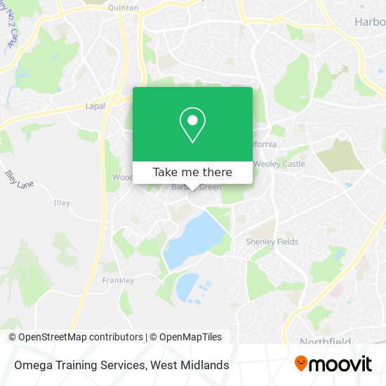 Omega Training Services map